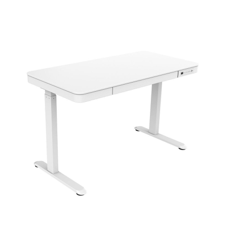 Birou - Mirpol Birou VELSEN cu reglare electrică a înălțimii, panou de control 120x60 cm alb