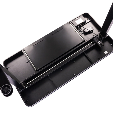 Mirpol Birou VELSEN cu reglare electrică a înălțimii, panou de control 120x60 cm negru [6]