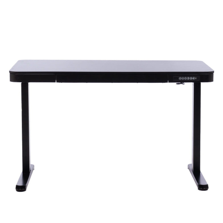 Mirpol Birou VELSEN cu reglare electrică a înălțimii, panou de control 120x60 cm negru [4]