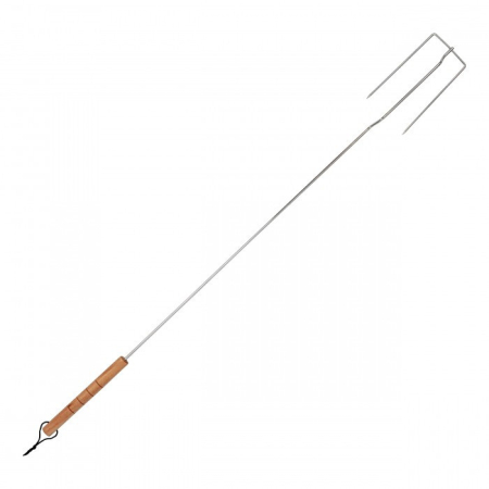 Accesorii grătar - Mirpol Broșetă pentru cârnați cu mâner din lemn 104 cm