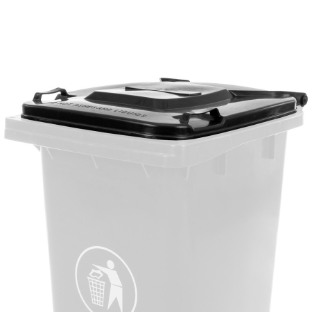 Produse temporar indisponibile - Mirpol Capac negru pentru container de gunoi de 240 litri