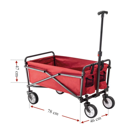 Mirpol Cărucior de grădină MIR501 - roșu [8]