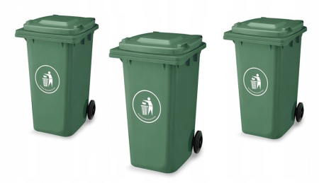 Mirpol Container deșeuri 240L VERDE [4]