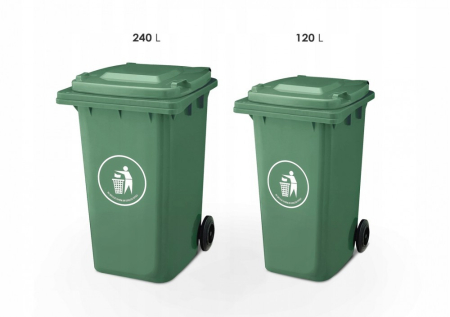 Mirpol Container deșeuri 240L VERDE [1]