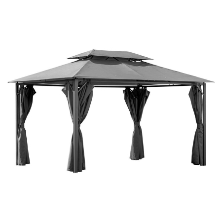 Pavilion grădină, pergolă - Mirpol Foișor de grădină Tino 3x4 grafit