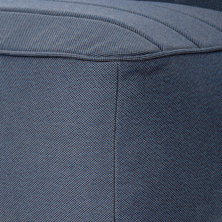 Mirpol Fotoliu de grădină din spumă burete cu puf, albastru gri [4]