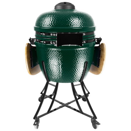 Mirpol Grătar ceramic pentru cărbuni cu rafturi laterale, grilă de 52 cm [9]