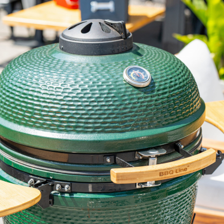 Mirpol Grătar ceramic pentru cărbuni cu rafturi laterale, grilă de 52 cm [3]