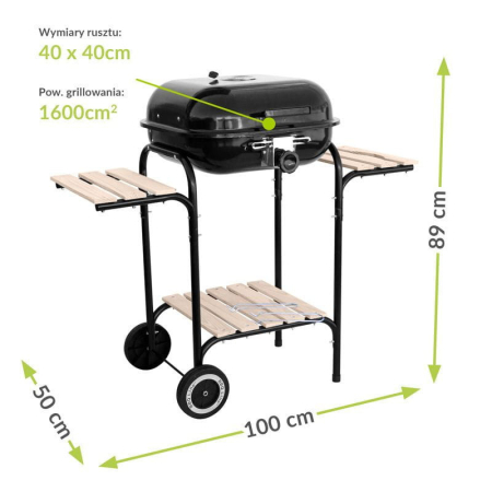 Mirpol Grătar cu cărbune MIR350 [7]