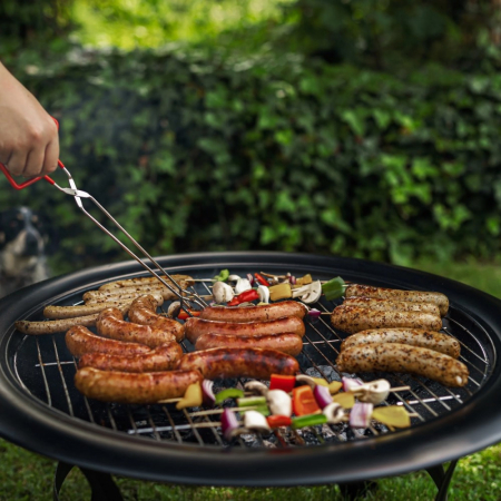 Mirpol Grătar de grădină cu cărbune MIR082 cu capac [6]