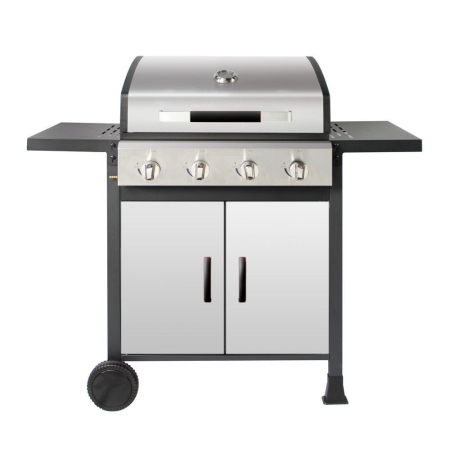 Grătar gaz - Mirpol Grătar pe gaz Brenner BR-G4N cu 4 arzătoare