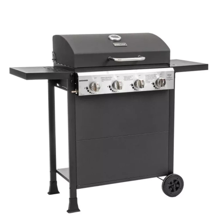 Mirpol Grătar pe gaz Brenner G4 cu patru arzătoare, 2,63 kW [1]