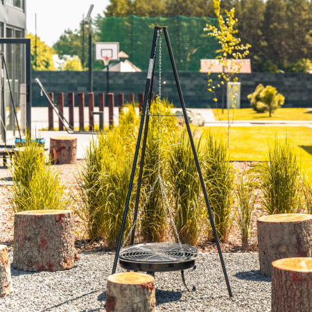 Mirpol Grilaj suspendat cu trepied, cu focar [2]