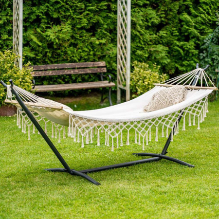 Mirpol Hamac BOHO cu tijă 200x100 cm [1]