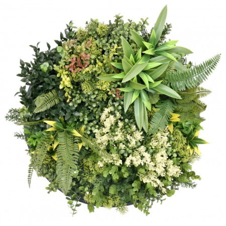 Panou de perete pentru plante de iarbă - Mirpol Harmonia I. perete verde din plastic 50x50 cm