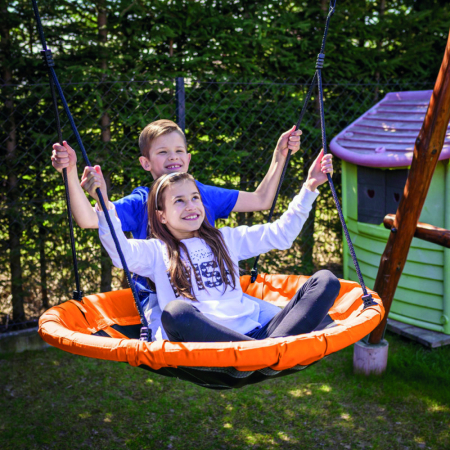 Mirpol Leagăn de grădină cuib portocaliu [3]