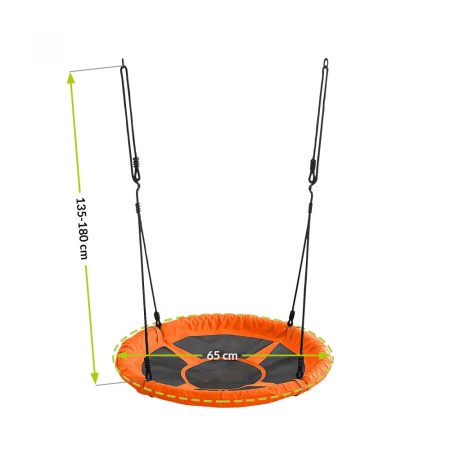 Mirpol Leagăn de grădină portocaliu Nest 65 [4]