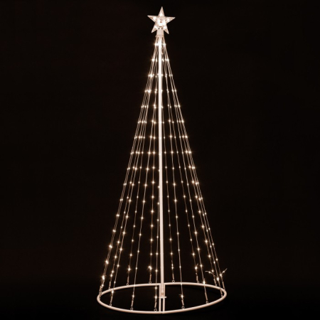 Mirpol LED pom de Crăciun 152 cm alb cald [5]
