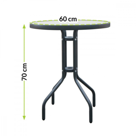 Mirpol Masă rotundă de grădină JUPITER 60 cm [4]