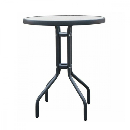 Masă cu cadru metalic - Mirpol Masă rotundă de grădină JUPITER 60 cm