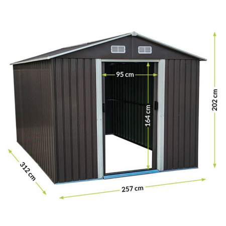 Mirpol MIR1008 șopron pentru unelte de grădină [1]