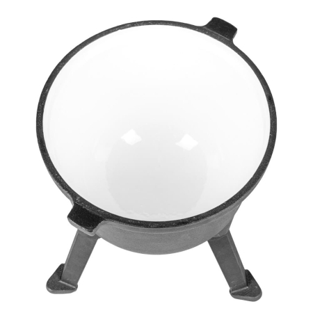 Mirpol Oală din fontă cu picioare 5 litri emailată [4]