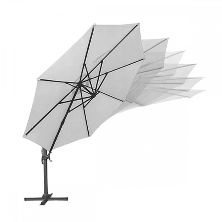 Mirpol Parasol de grădină Kazuar bej 3,5 M [2]