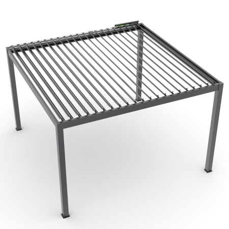 Mirpol Pergolă electrică LUXE 3x3m cu iluminat LED antracit [7]