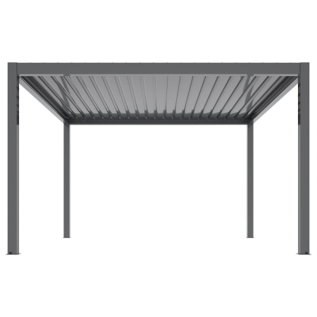 Mirpol Pergolă electrică LUXE 3x3m cu iluminat LED antracit [4]