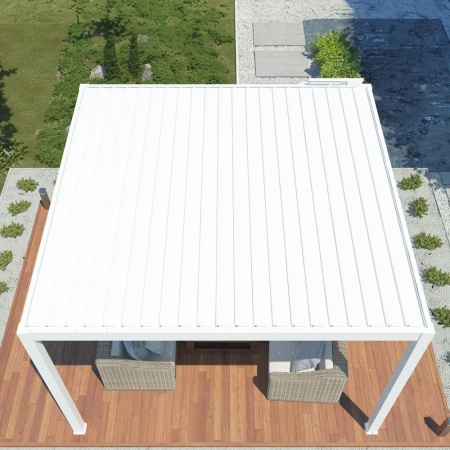 Mirpol Pergolă electrică LUXE 3x4m cu iluminare LED albă [9]