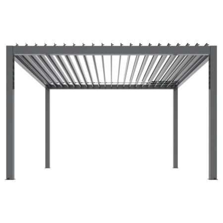 Mirpol Pergolă electrică LUXE 3x4m cu iluminat LED antracit [5]