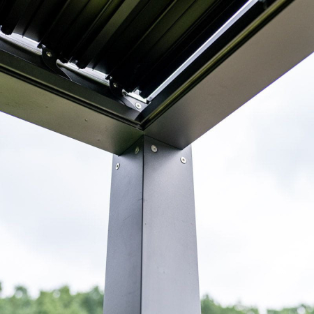 Mirpol Pergola LUXE 4x4m antracit cu iluminare LED [9]