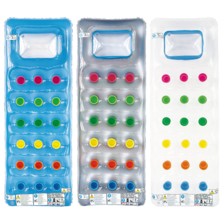 Alte accesorii piscină - Mirpol Saltea din cauciuc cu 18 buzunare