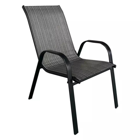 Scaun cadru metalic - Mirpol Scaun de grădină Arkadia KD gri