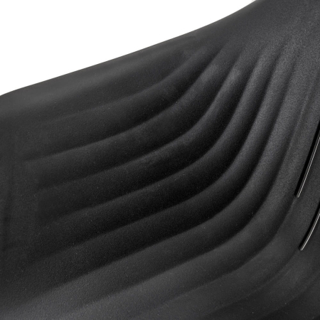 Mirpol Scaun de grădină din plastic Ballena cu picioare metalice, negru [5]