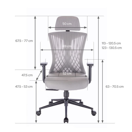 Mirpol Scaun rotativ ergonomic de birou Ergomax [6]