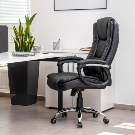 Mirpol Scaun rotativ negru President [9]