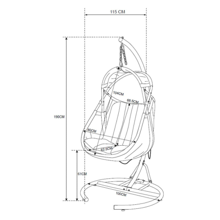 Mirpol Scaun hamac FORLI [2]