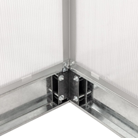 Mirpol Seră din policarbonat 250 x 310 x 124/205 cm [8]