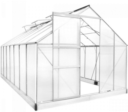 Mirpol Seră din policarbonat 250 x 430 x 124/205 cm [1]