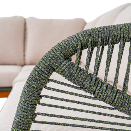 Mirpol Set de colț de grădină AURO v4 cu 2 fotolii [2]