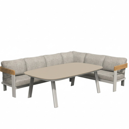 Produse temporar indisponibile - Mirpol Set de colț de grădină Molto cu masă de luat masa