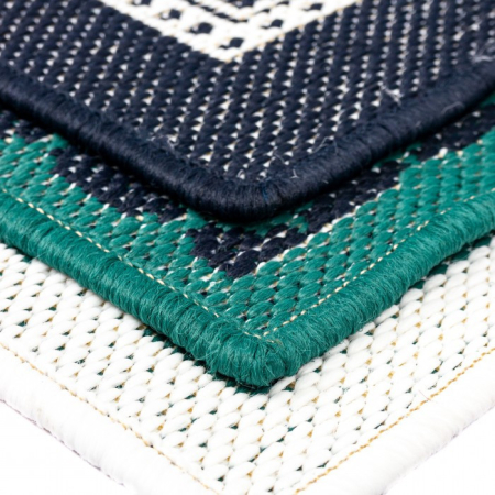 Mirpol Set de covoare pentru exterior 0,8 x 1,8 m 9 bucăți model mixt [1]