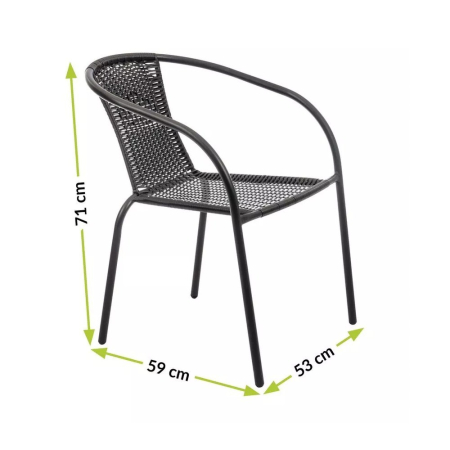 Mirpol Set de mobilier de grădină Lerkules 6 în 1 cu cadru metalic [2]