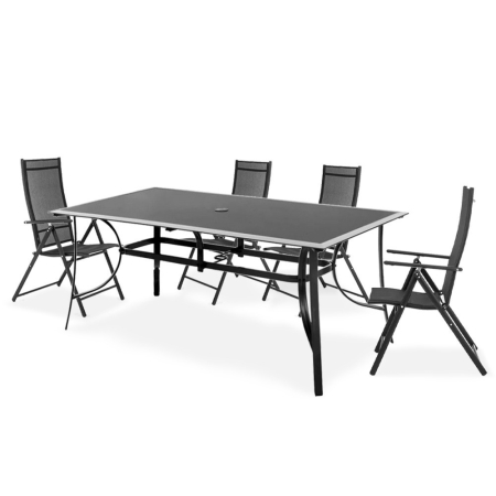 Mirpol Set de mobilier de grădină Merkury 4 în 1 cu cadru metalic [1]