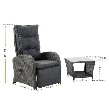 Mirpol Set de mobilier de grădină Songo [2]