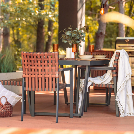 Mirpol Set de mobilier de grădină TEXAS cu bancă și masă mare [4]