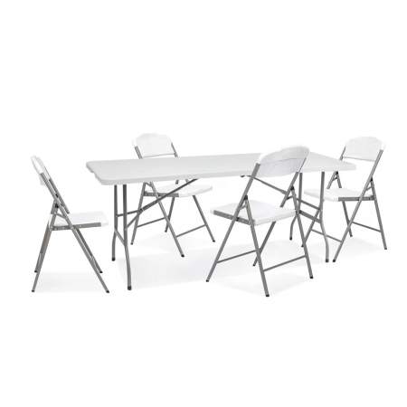 Mirpol Set de mobilier de grădină Vivid 4 în 1 cu cadru metalic [1]