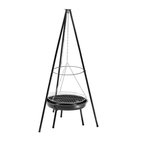 Produse temporar indisponibile - Mirpol Set grătar pe cărbune MIR281 cu suport trepied