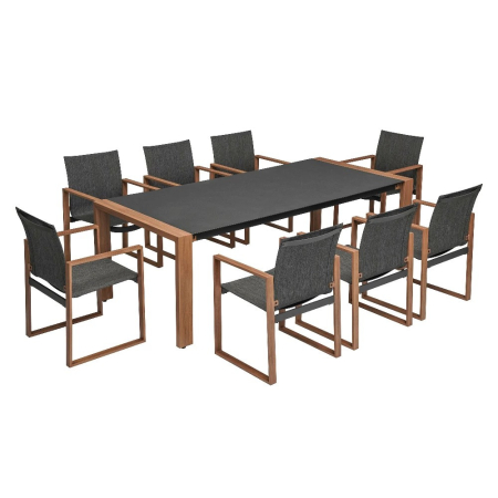 Mirpol Set masă de grădină din aluminiu Duisburg (8 persoane) [0]